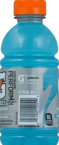 Gatorade Thirst Quencher, Glacier Freeze, 12 Fl Oz (Pack of 12) - Image 4