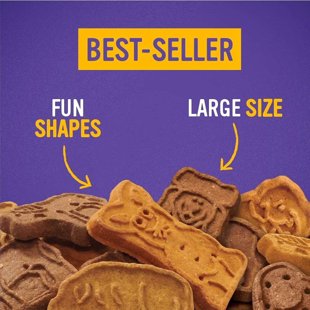 Blue Dog Bakery Natural Dog Treats, More Crunch Large, Assorted Flavors, 18oz Box, 1 Box - Image 6