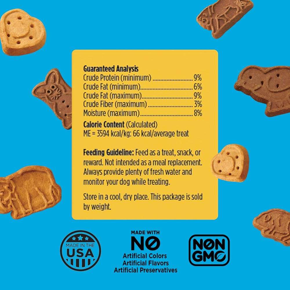 Blue Dog Bakery Natural Dog Treats, More Crunch Large, Assorted Flavors, 18oz Box, 1 Box - Image 7