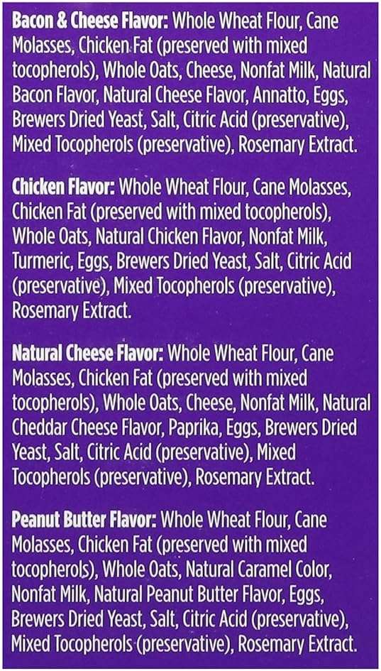 Blue Dog Bakery Natural Dog Treats, More Crunch Large, Assorted Flavors, 18oz Box, 1 Box - Image 8