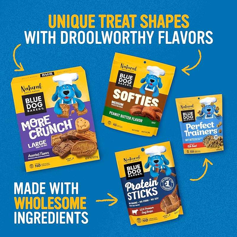 Blue Dog Bakery Natural Dog Treats, More Crunch Large, Assorted Flavors, 18oz Box, 1 Box - Image 10