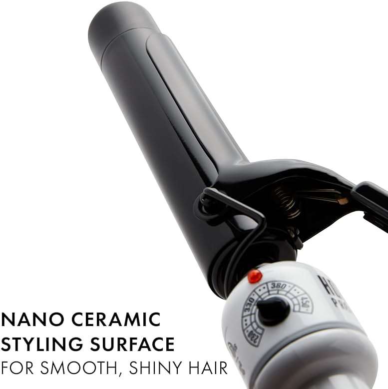 HOT TOOLS Pro Artist Nano Ceramic Curling Iron/Wand | For Smooth, Shiny Hair (1-1/4” in) - Image 3