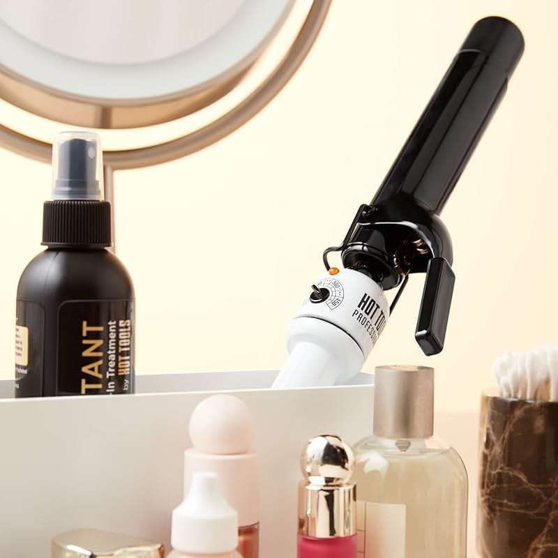HOT TOOLS Pro Artist Nano Ceramic Curling Iron/Wand | For Smooth, Shiny Hair (1-1/4” in) - Image 5