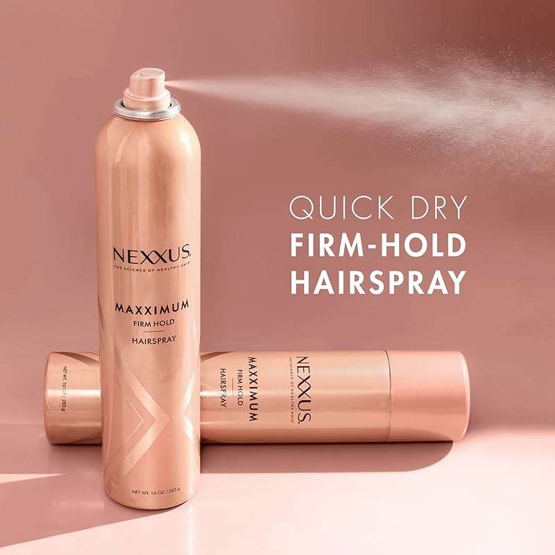 Nexxus Styling Spray Maxximum Finish Firm Hold Hairspray Powered by STYLEPROTECT Technology 10 oz - Image 3