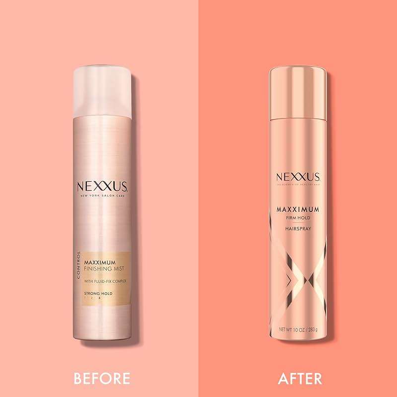 Nexxus Styling Spray Maxximum Finish Firm Hold Hairspray Powered by STYLEPROTECT Technology 10 oz - Image 5