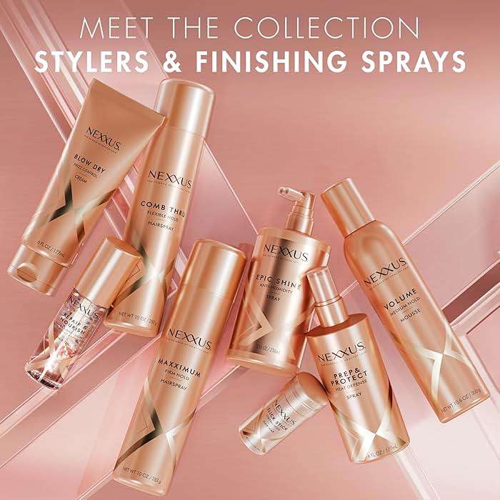 Nexxus Styling Spray Maxximum Finish Firm Hold Hairspray Powered by STYLEPROTECT Technology 10 oz - Image 6