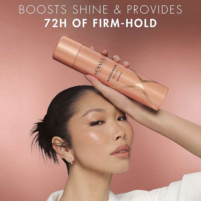 Nexxus Styling Spray Maxximum Finish Firm Hold Hairspray Powered by STYLEPROTECT Technology 10 oz - Image 7