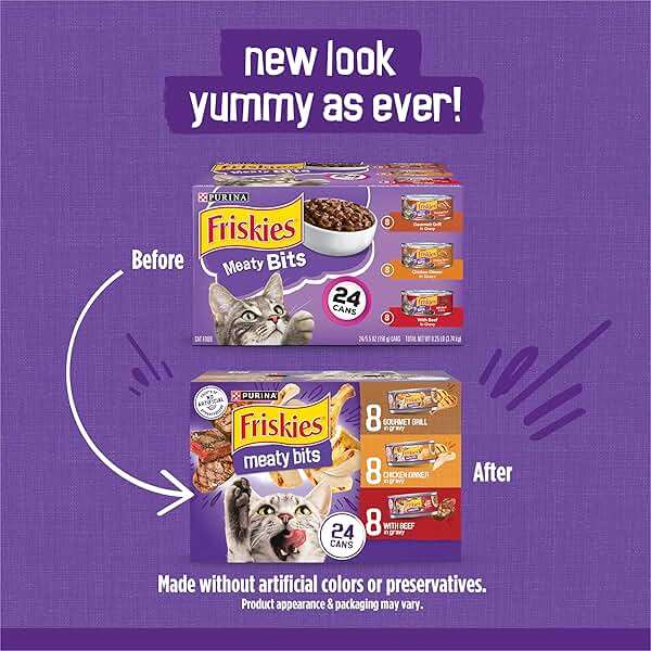 Purina Friskies Gravy Wet Cat Food Variety Pack, Meaty Bits - (Pack of 24) 5.5 oz. Cans - Image 2