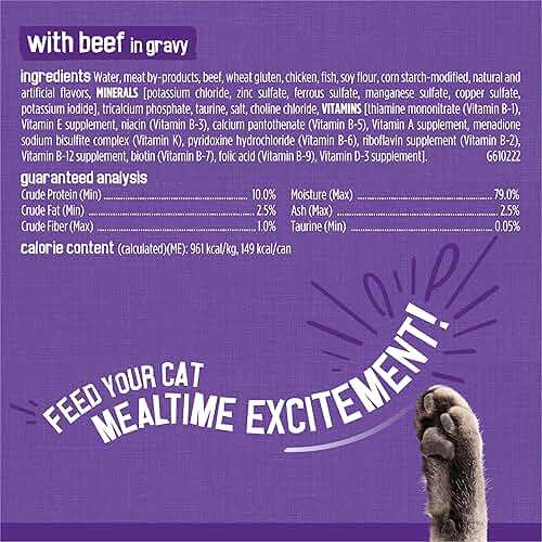 Purina Friskies Gravy Wet Cat Food Variety Pack, Meaty Bits - (Pack of 24) 5.5 oz. Cans - Image 9