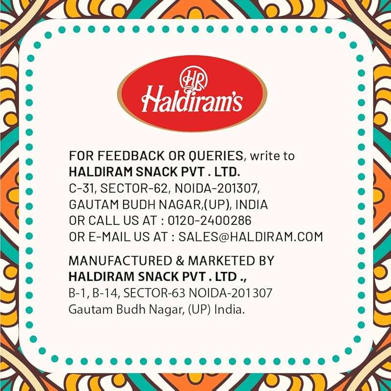 Haldirams Haldiram's Gathiya - 7.06 Oz,, () - Image 6