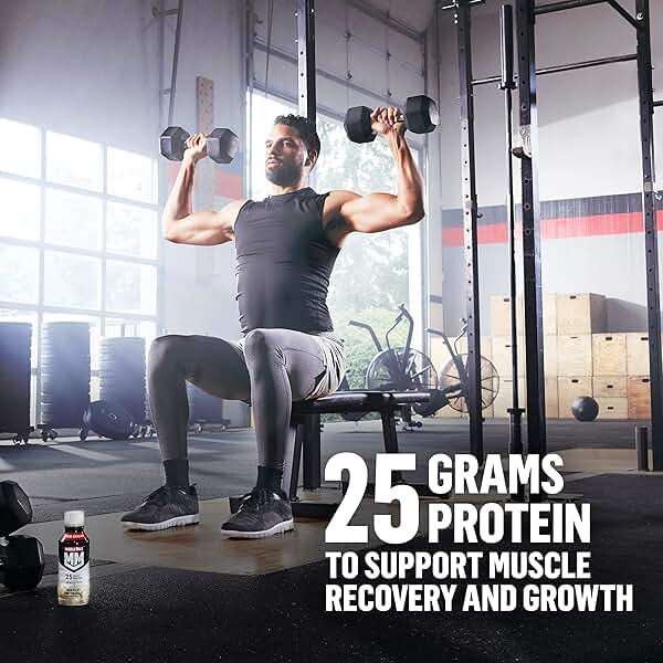 Muscle Milk Genuine Protein Shake, Strawberries 'N Crème, 25g Protein, 14 Fl Oz, 12 Pack - Image 6