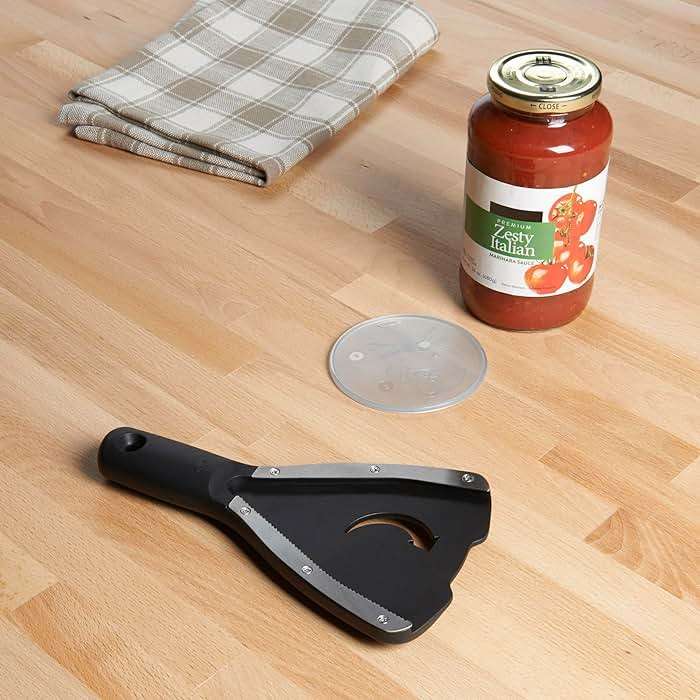 OXO Good Grips Jar Opener with Non-Slip Base Pad, Handheld Manual Opener | Easy-Grip Opener For Weak Hands, Non-Slip Base Pad Included, Arthritis-Friendly, Seniors, Kitchen Tools, Jar Opener - Image 2