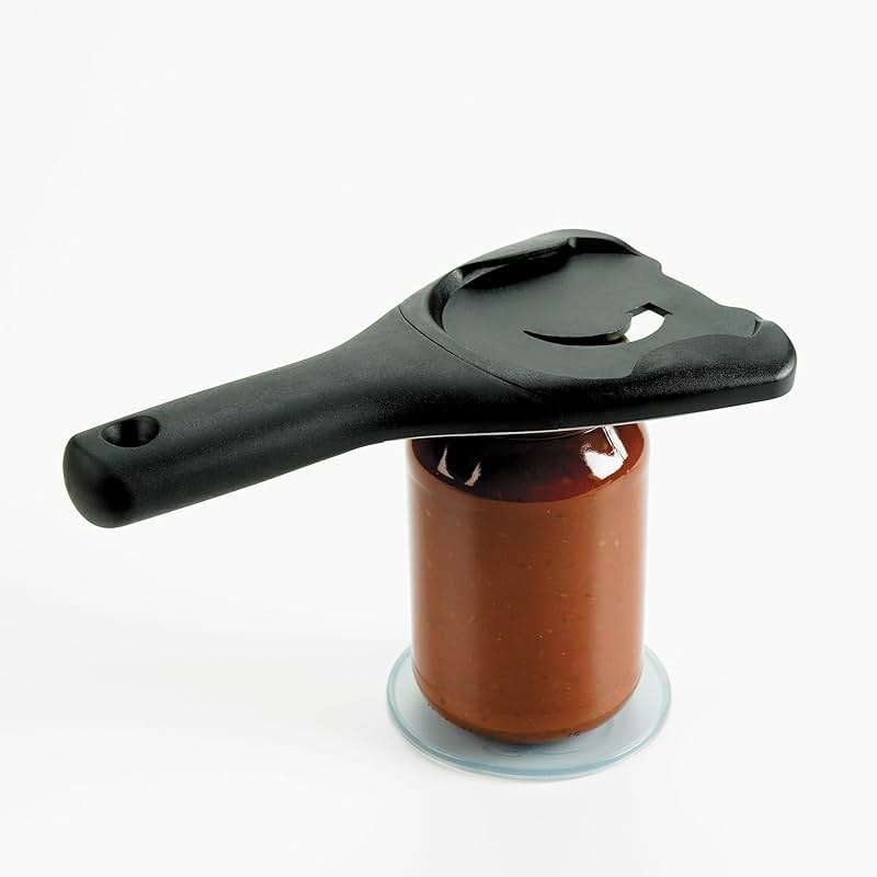 OXO Good Grips Jar Opener with Non-Slip Base Pad, Handheld Manual Opener | Easy-Grip Opener For Weak Hands, Non-Slip Base Pad Included, Arthritis-Friendly, Seniors, Kitchen Tools, Jar Opener - Image 5
