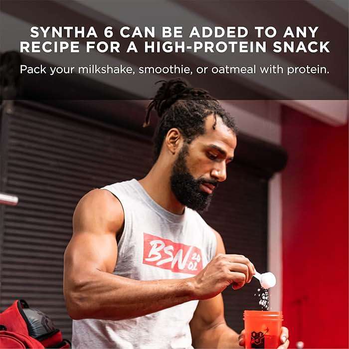 BSN SYNTHA-6 Whey Protein Powder with Micellar Casein, Milk Protein Isolate, Chocolate Milkshake, 48 Servings (Packaging May Vary) - Image 6