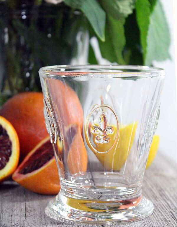 La Rochere Fleur De Lys Glass Tumbler Set of 6 – Classic French Drinking Glasses with Embossed Royal Lily Motif – Pressed Glass Tumblers for Water, Juice & Everyday Entertaining (8.5 Oz) - Image 2