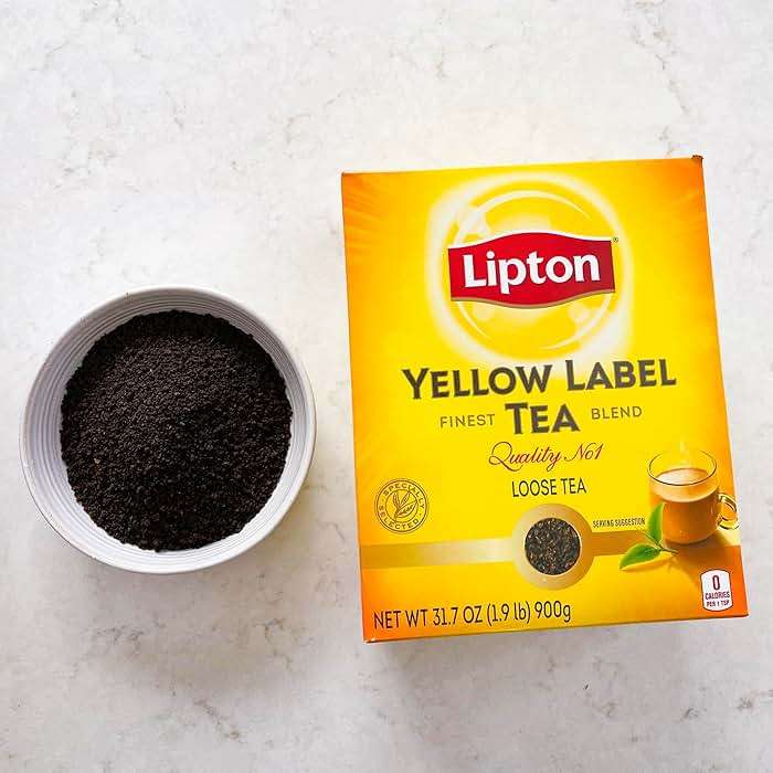 Lipton Yellow Label Finest Blend | Loose Black Tea | Premium Quality | Strong Flavor | Aromatic & Refreshing | 900 Grams (Pack of 1) - Image 3