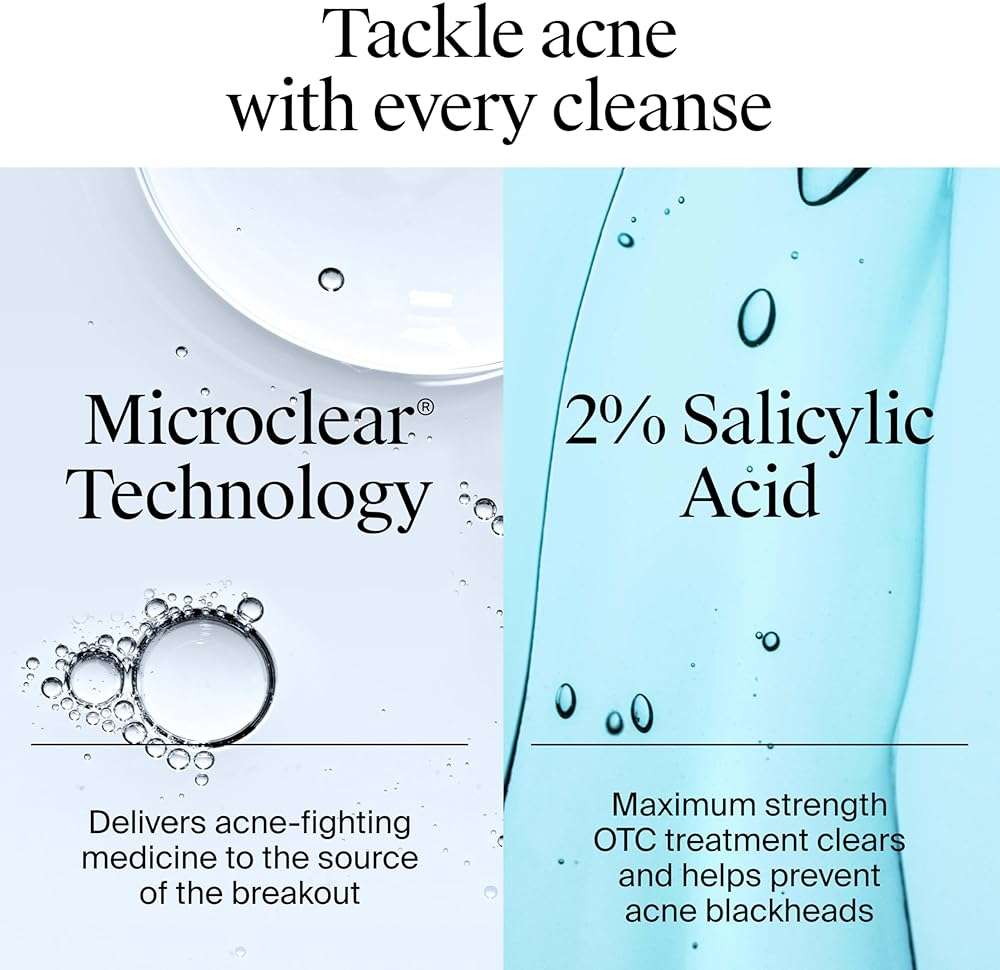 Neutrogena Acne Stress Control Oil-Free Triple-Action Face Toner, Skin Care with 2% Salicylic Acid, Acne Toner for Face with Green Tea & Cucumber Extract, Nourishing & Refreshing, 8 fl. oz - Image 5