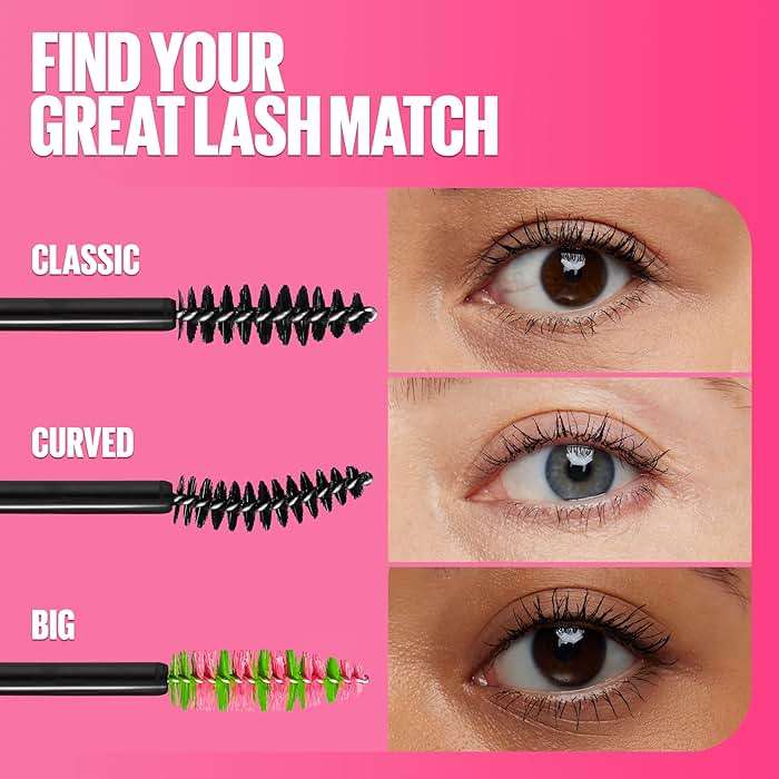 Maybelline Makeup Great Lash BIG Washable Mascara, Very Black Volumizing Mascara, 0.34 fl oz - Image 6