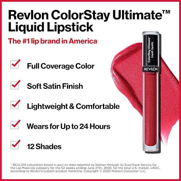 Revlon ColorStay Ultimate Liquid Lipstick, Longwear Rich Lip Colors, Wears for Up to 24 Hours, Satin Finish, 035 Iconic Iris, 0.1 fl oz - Image 3