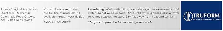 Truform 20-30 Mmhg Compression Stockings for Men & Women, Thigh High Length, Dot Top, Closed Toe, Black, Large (20-30 Mmhg) - Image 10