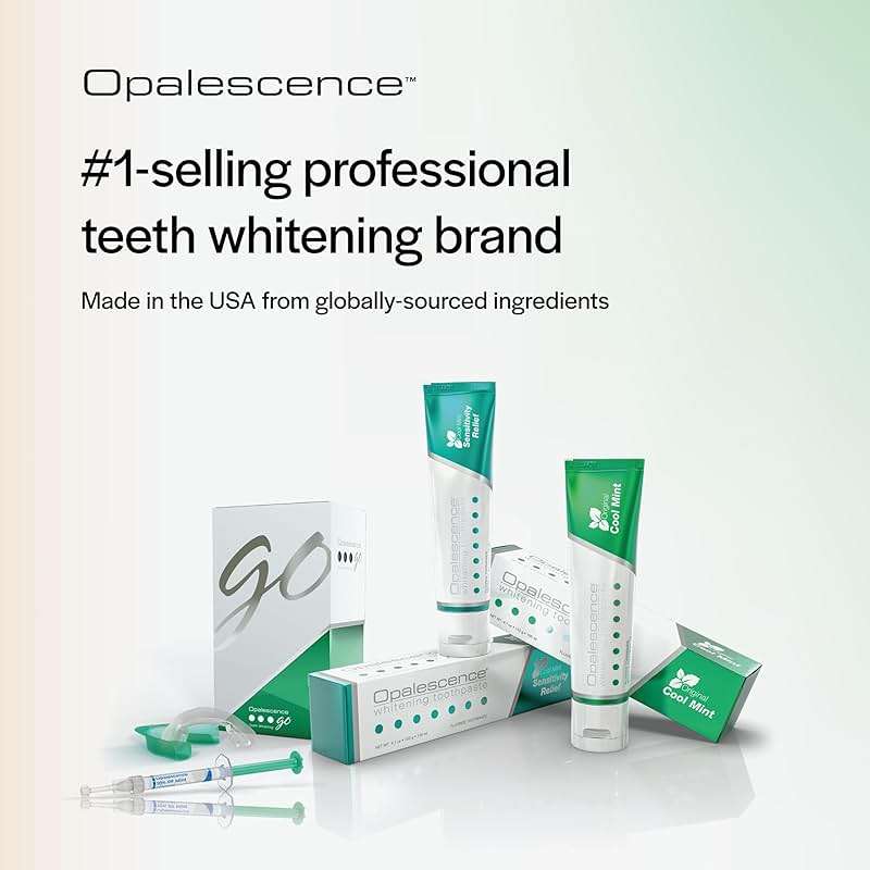 OpalescenceTeeth Whitening Toothpaste - Pack of 1 - Fluoride Oral Care - 4.7 Oz - Cool Mint - TP-5166-1 - Image 7