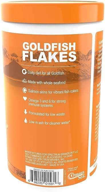 Omega One Goldfish Flakes, 5.3 oz. - Image 5