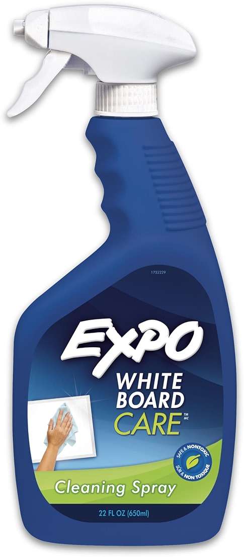 EXPO Dry Erase Whiteboard Cleaning Spray, 22oz - Calendar, Organization, Essential Supplies for Office, School, Classroom, Teachers - Image 1
