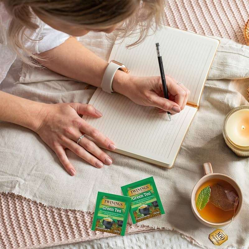 TWININGS TEA, TEA,GREEN,MINT 20 BAG - Image 3