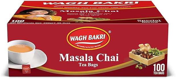 Wagh Bakri Chai Tea Bags, 100 Tea bags of Special International Blend, 200 grams - Image 7