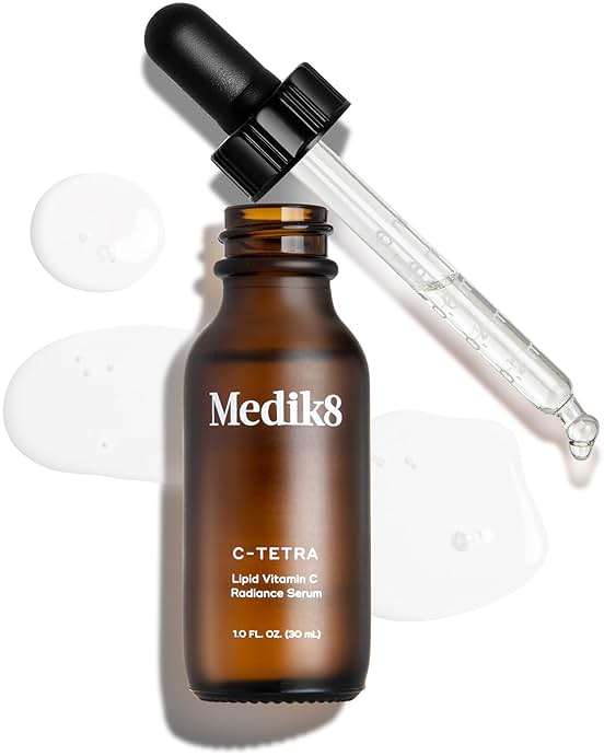 Medik8 C-Tetra Vitamin C Face Serum with Squalane Lightweight Daily Facial Serum Vegan 1.0 fl oz - Image 6
