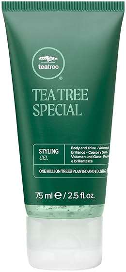 Tea Tree Styling Gel, Medium Hold, High-Shine Finish, For All Hair Types - Image 1
