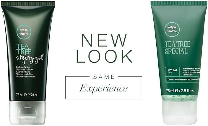 Tea Tree Styling Gel, Medium Hold, High-Shine Finish, For All Hair Types - Image 2