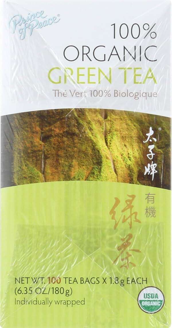 Prince of Peace Organic Green Tea 100 Tea Bags - 2 pack - Image 9