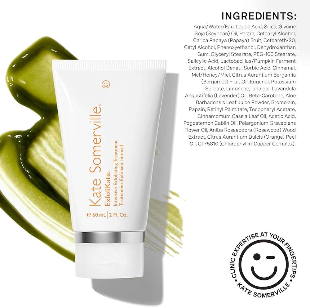 Kate Somerville ExfoliKate Intensive Exfoliating Treatment – Salicylic Acid and Lactic Acid Super Facial Scrub Improves Texture and Pores, 2 Fl Oz - Image 8