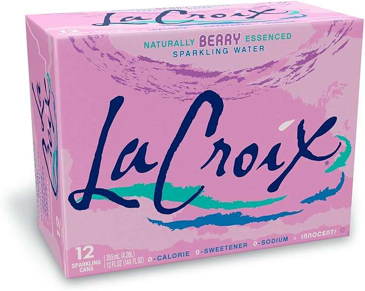 La Croix Sparkling Water, Berry, 12 Fl Oz (pack of 12) - Image 1