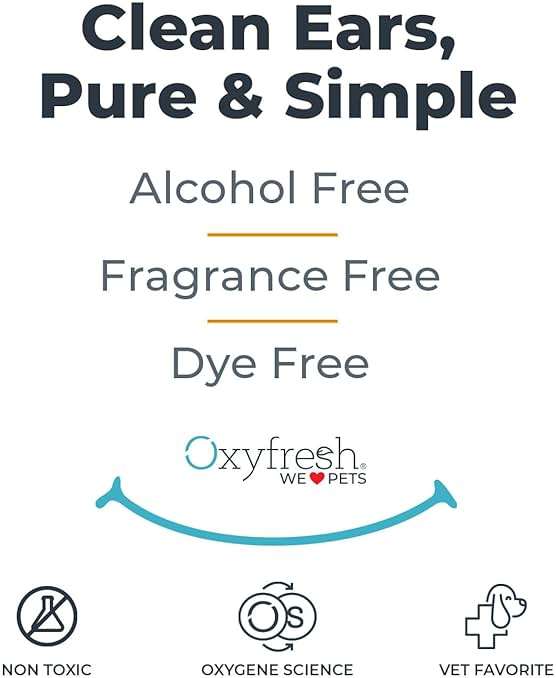 Oxyfresh Advanced Pet Ear Cleaner - Best Dog and Cat Ear Cleaning Solution - Helps with Yeast, Wax, Dirt & Itchy Ear Canal - Cleaning, Soothing, & Sting-Free Dog Ear Wash & Cat Ear Rinse - 8oz - Image 9