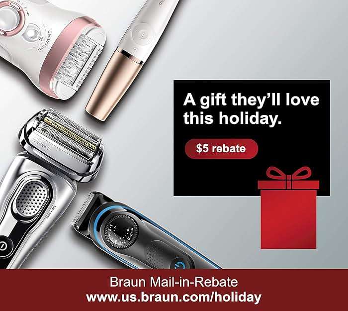Braun Electric Razor for Men, M60b Mobile Electric Foil Shaver, Washable - Image 2