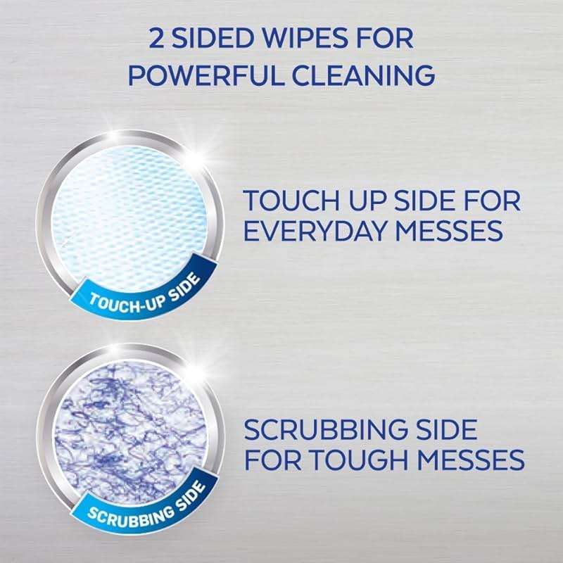 Lysol, Dual Action Complete Clean Disinfecting Wipes, White, 75 Count, Citrus, 450 Count, (Pack of 6) - Image 3