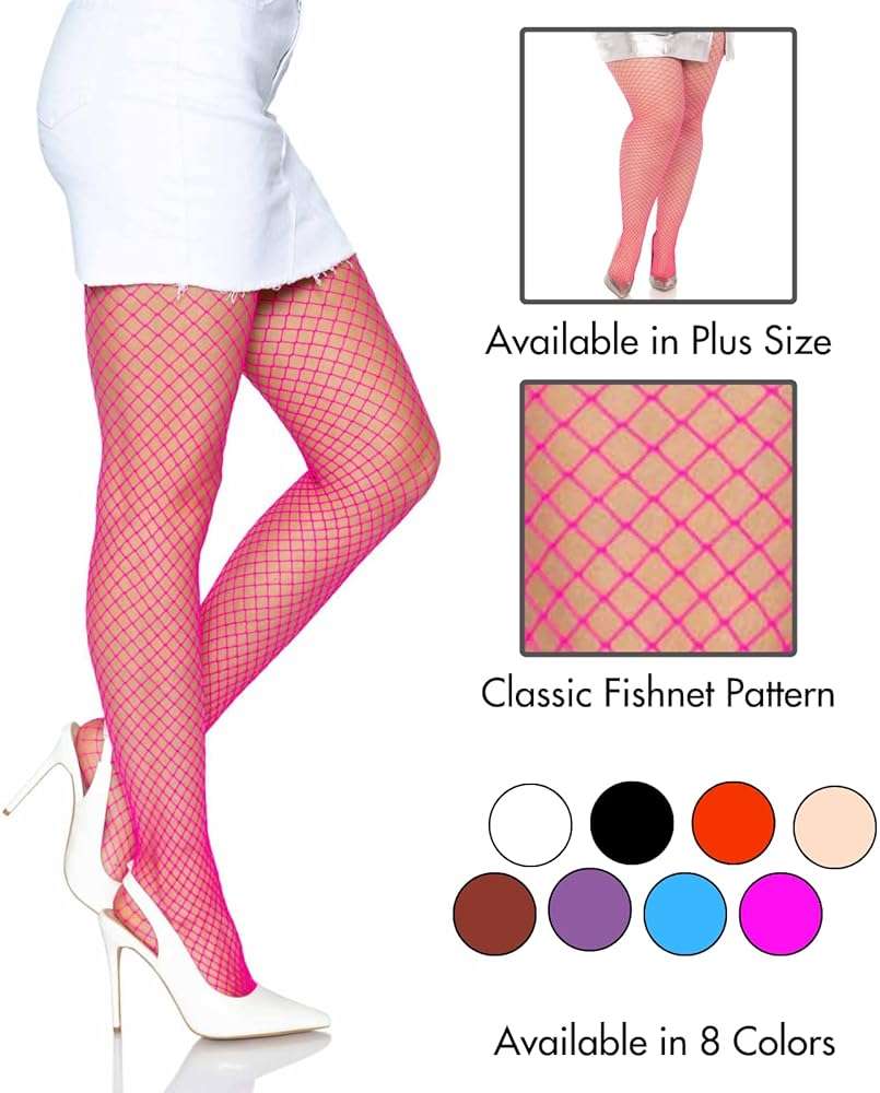 Leg Avenue Women's Spandex Industrial Fishnet Tights - Image 4