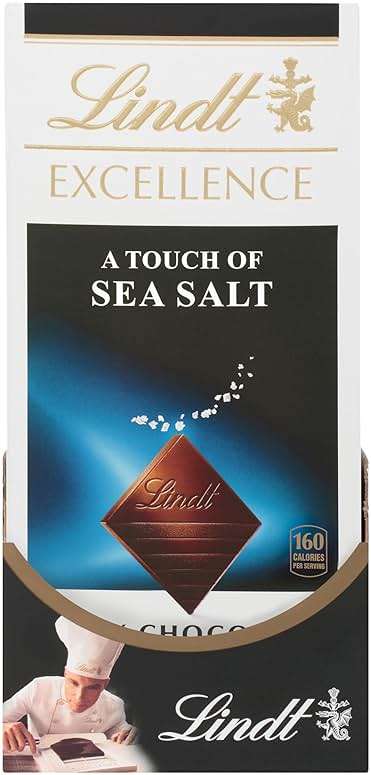 Lindt EXCELLENCE Sea Salt Dark Chocolate Bar, Dark Chocolate Candy with a Touch of Sea Salt, 3.5 oz. Bar (12 Pack) - Image 11