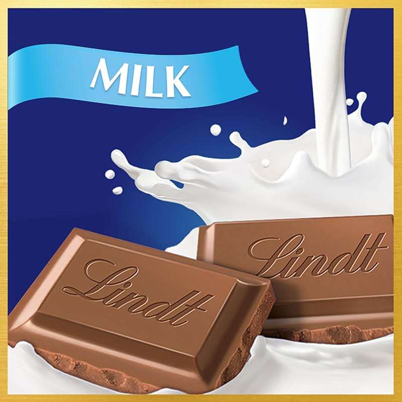 Lindt CLASSIC RECIPE Milk Chocolate Bar, Milk Chocolate Candy, 4.4 oz. (12 Pack) - Image 4
