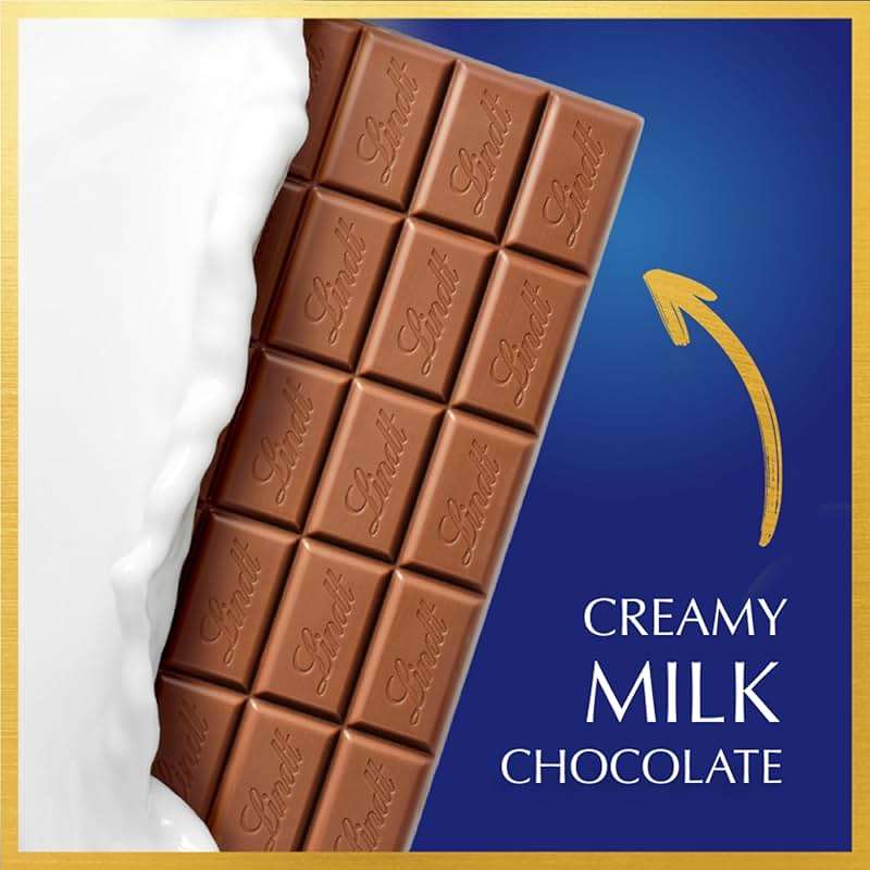 Lindt CLASSIC RECIPE Milk Chocolate Bar, Milk Chocolate Candy, 4.4 oz. (12 Pack) - Image 5