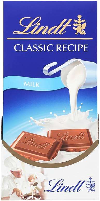 Lindt CLASSIC RECIPE Milk Chocolate Bar, Milk Chocolate Candy, 4.4 oz. (12 Pack) - Image 8