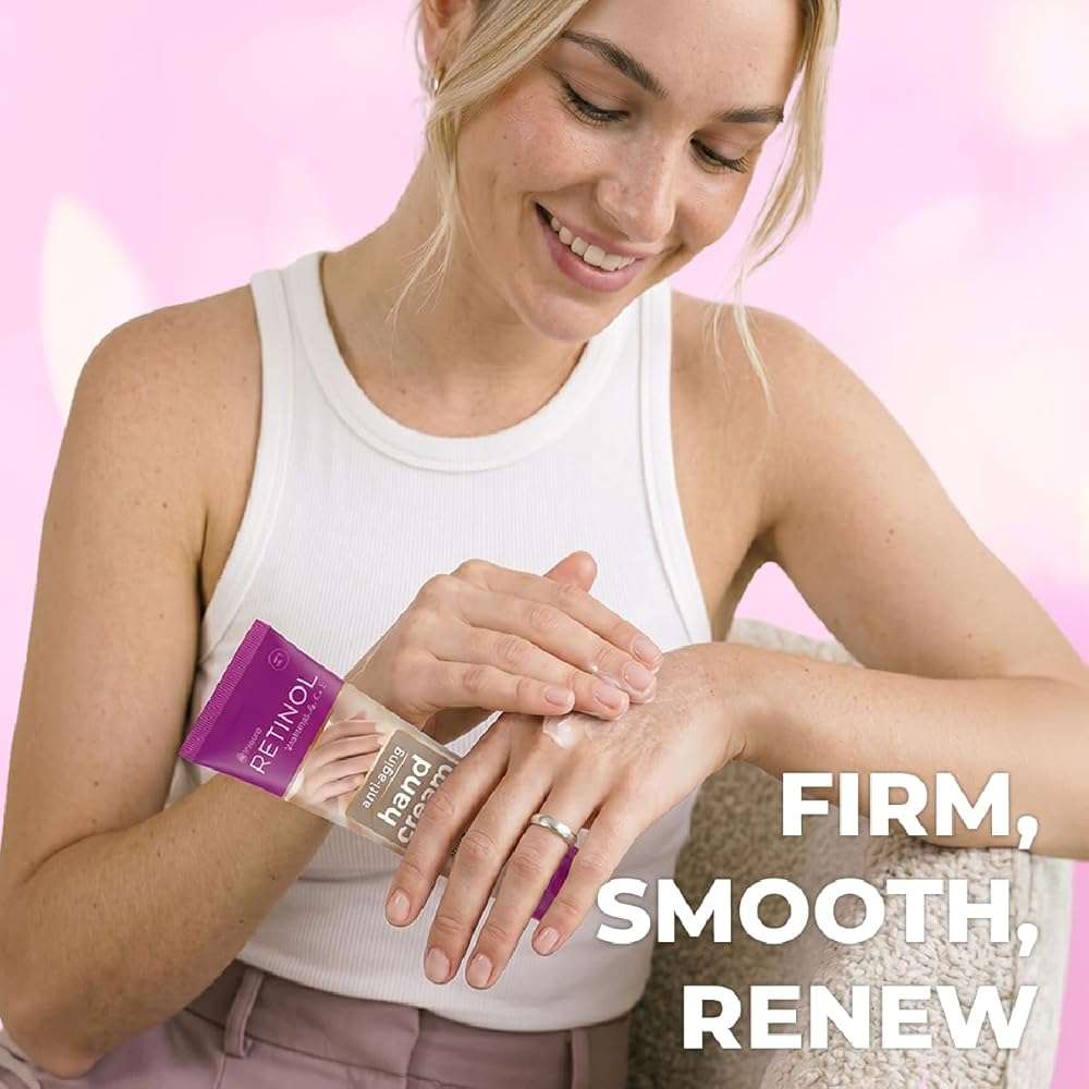 LIVAURA Anti-Aging Hand Cream – Lotion for Dry Cracked Hands, Best Moisturizing Hand Lotion for Women & Men, Travel Size Hands Cream, Non Greasy Moisturizer for Dry Hands - Image 3