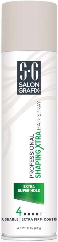 Salon Grafix Profession Shaping Hairspray, Extra Super Hold 9, 10 Oz - Image 1