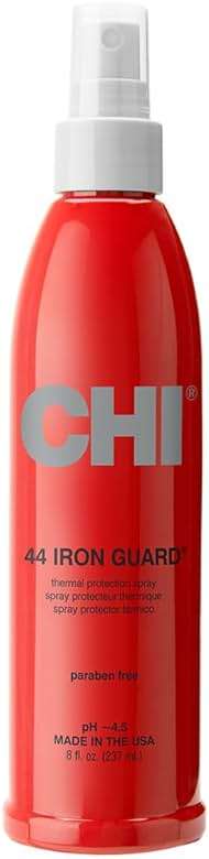 CHI 44 Iron Guard Thermal Protection Spray for Hair, Heat Damage Shield with Ceramic Minerals, Lightweight Styling Spray, Frizz Control & Shine Enhancer, 8 Fl Oz - Image 1