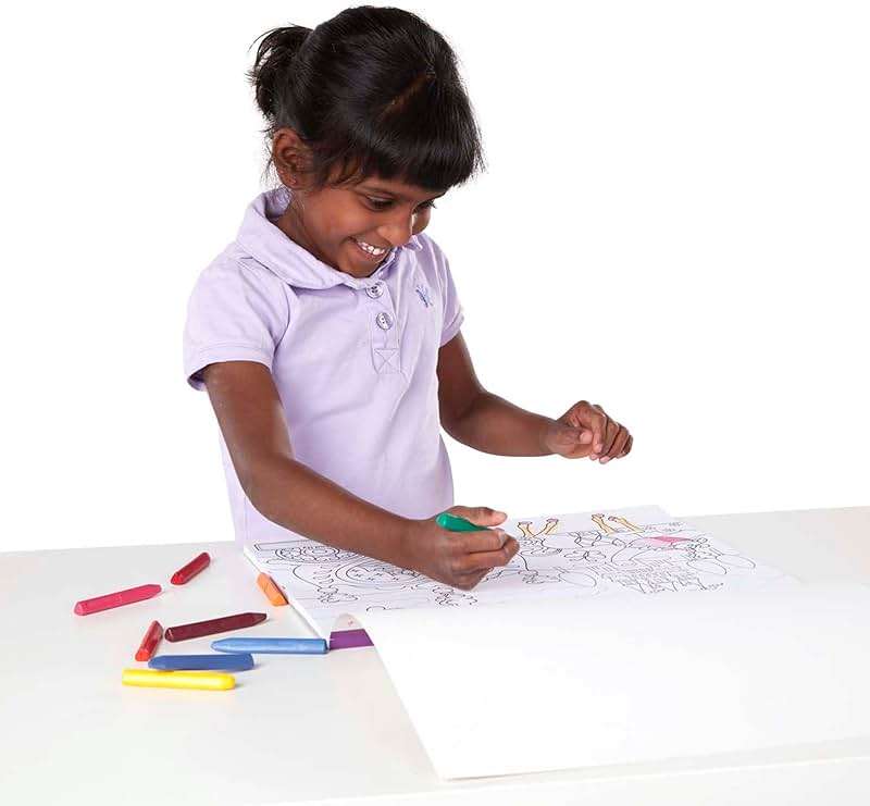 Melissa & Doug Sticker Collection and Coloring Pads Set: Princesses, Fairies, Animals, and More Kids Arts and Crafts, Sticker Books, Coloring Books for Kids Ages 3+ - FSC Certified - Image 9