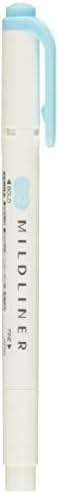 Zebra High Lighter Mildliner, Mild Blue (WKT7-MBL) - Image 3