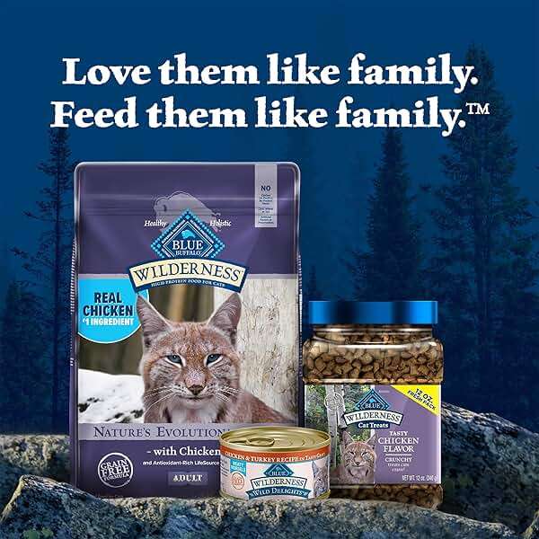 Blue Buffalo Wilderness with Chicken Natural High-Protein Grain-Free Dry Food for Adult Cats, Real Chicken First, Antioxidant-Rich LifeSource Bits Support Immunity, Promotes Strong Muscles, 12 lbs. - Image 10