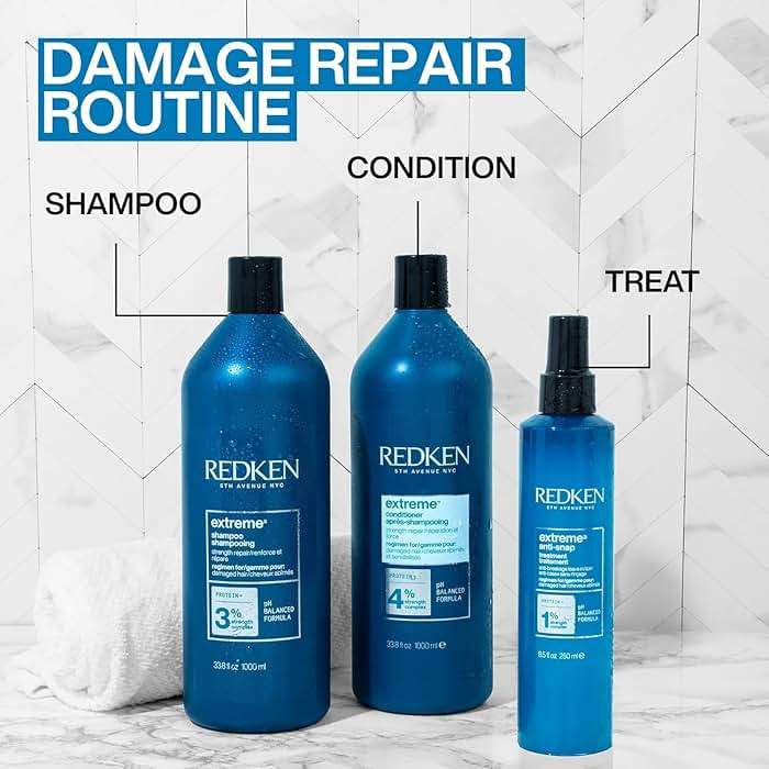 Redken Extreme Conditioner For Damaged Hair - Strengthen & Protect Damaged Hair, Infused With Proteins - Image 6